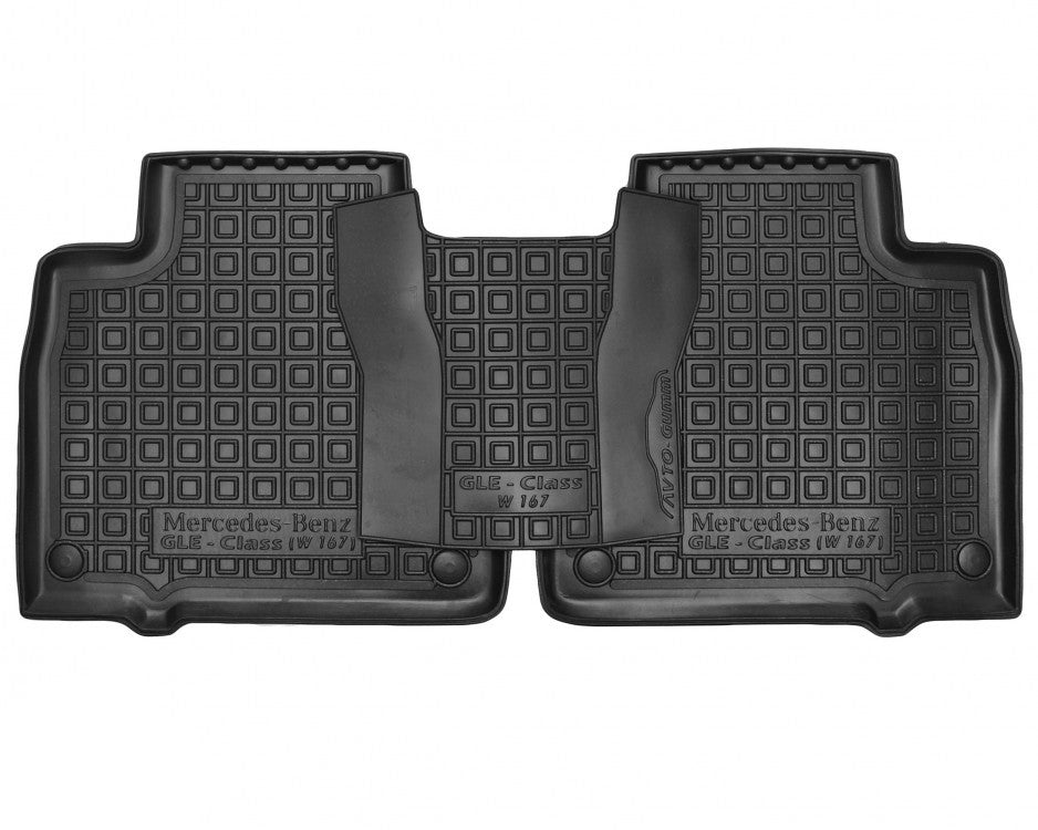 Set teppetini di gomma su misura per  Mercedes-Benz GLE (W167) (2019 in poi)
