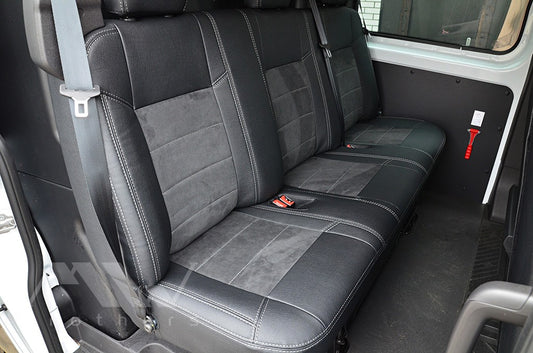Set coprisedili su misura per Ford Transit Custom (2012-2023), Leather Style
