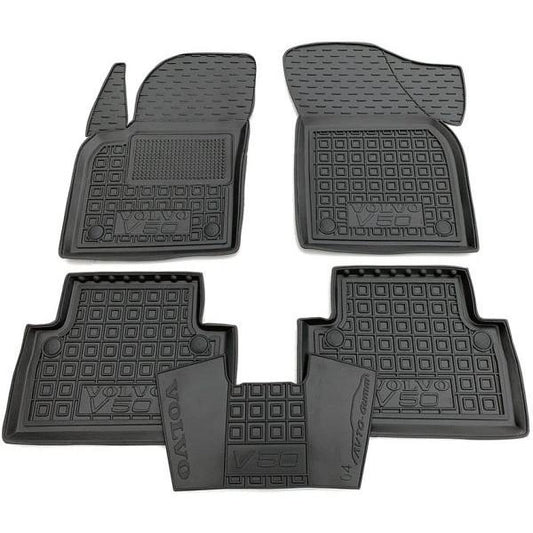 Maßgefertigter Gummimattensatz für Volvo V50 (2004-2012)