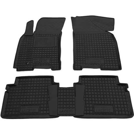 Set tappetini di gomma su misura per Chevrolet Lacetti (2002-2024)