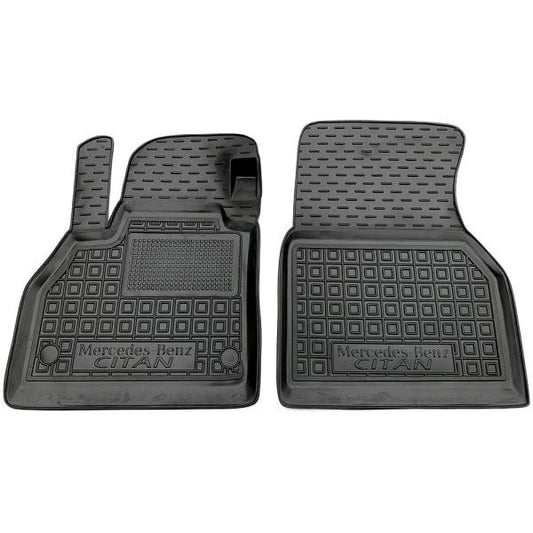 Set tappetini di gomma su misura per Mercedes-Benz Citan Combi (W415) (2012-2021)