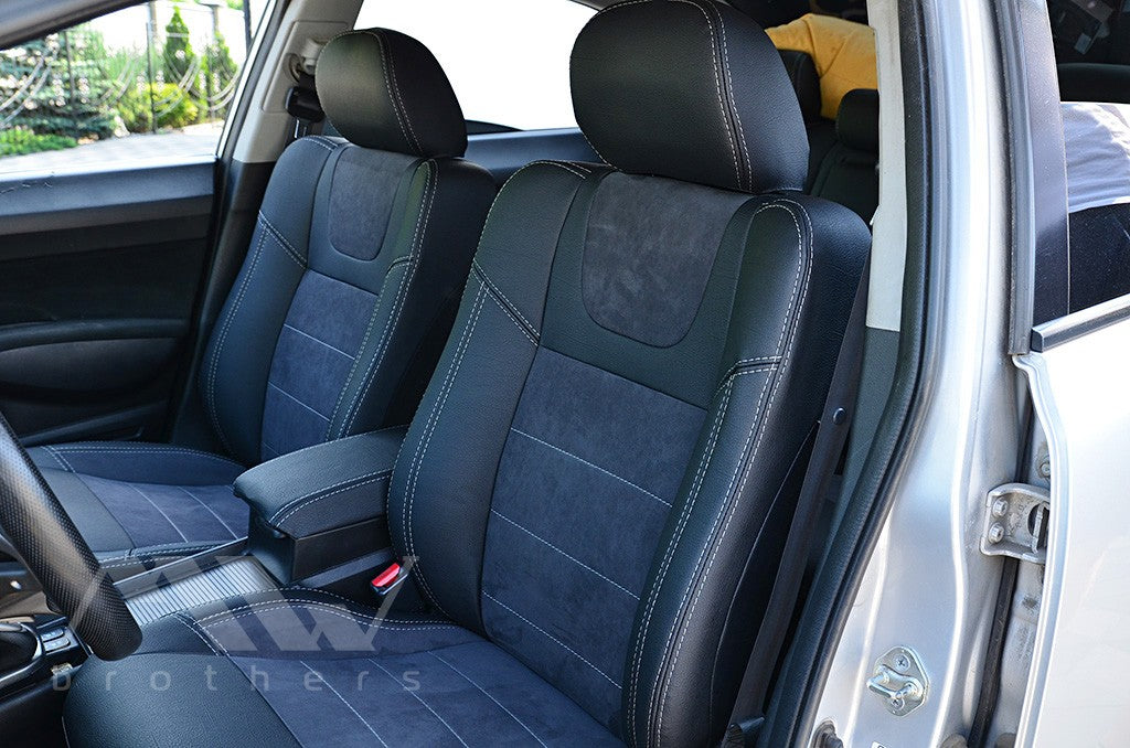 Set coprisedili su misura per Honda Civic 8 4D (2005-2012), Leather Style