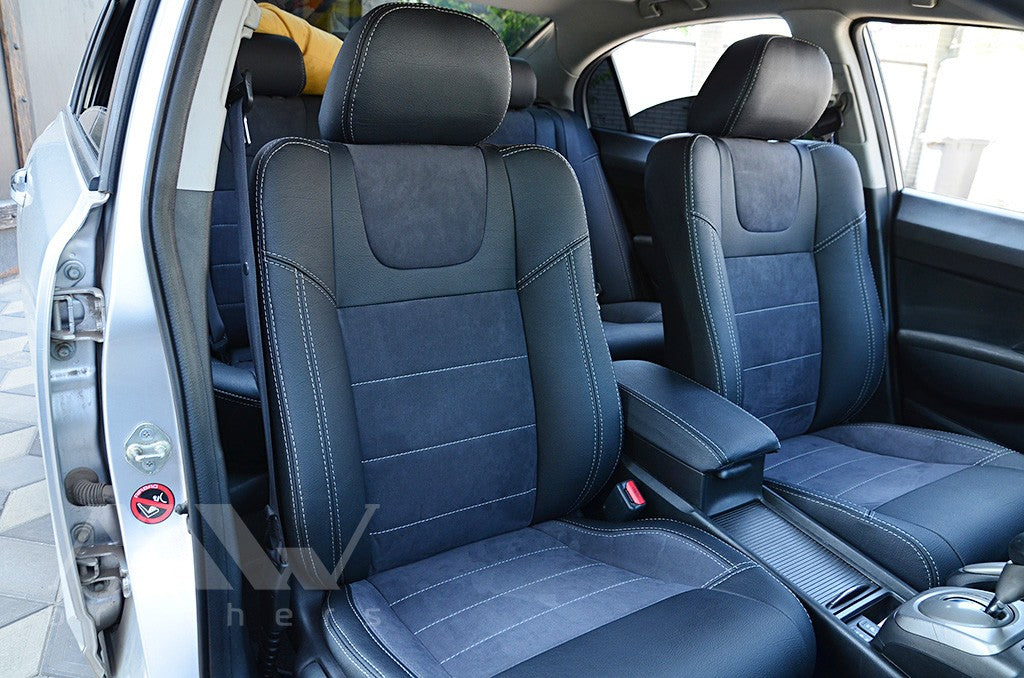 Set coprisedili su misura per Honda Civic 8 4D (2005-2012), Leather Style