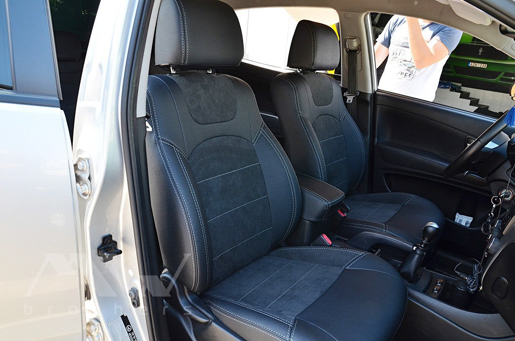 Set coprisedili su misura per SsangYong Korando (2010-2019), Leather Style