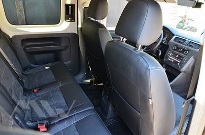 Set coprisedili su misura per Volkswagen Caddy 3 FL (2015-2020), Leather Style