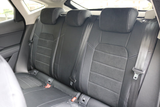 Maßgefertigte Sitzbezüge für Jaguar E-Pace (ab 2017), Lederoptik