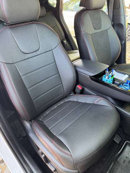 Set coprisedili su misura per Hyundai Tucson IV (NX4) Hybrid (2020–oggi), Leather Style