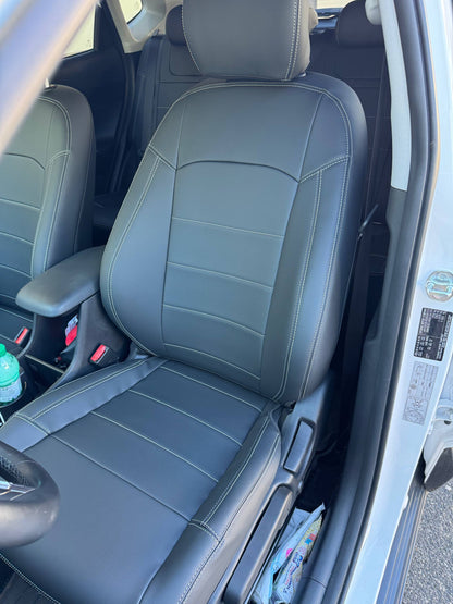 Set coprisedili su misura per Hyundai Kona 2 (2023+) SX2 Hybrid, Leather Style