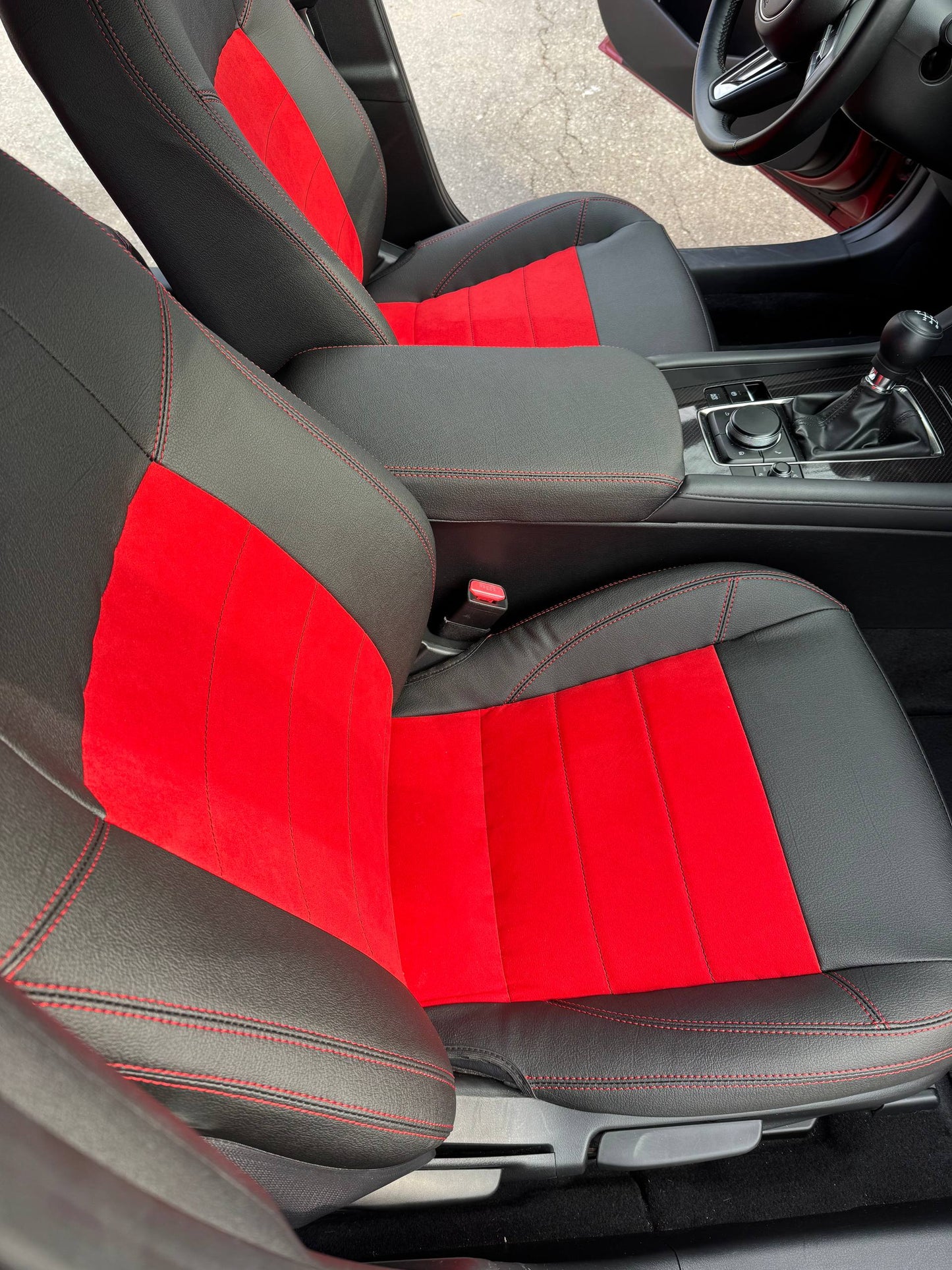 Set coprisedili su misura per Mazda 3 4 BP (2019-oggi), Leather Style