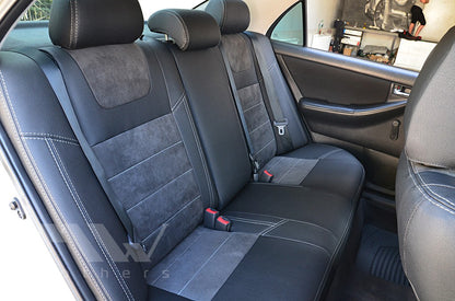 Set coprisedili su misura per Toyota Corolla 120 (2000-2006), Leather Style