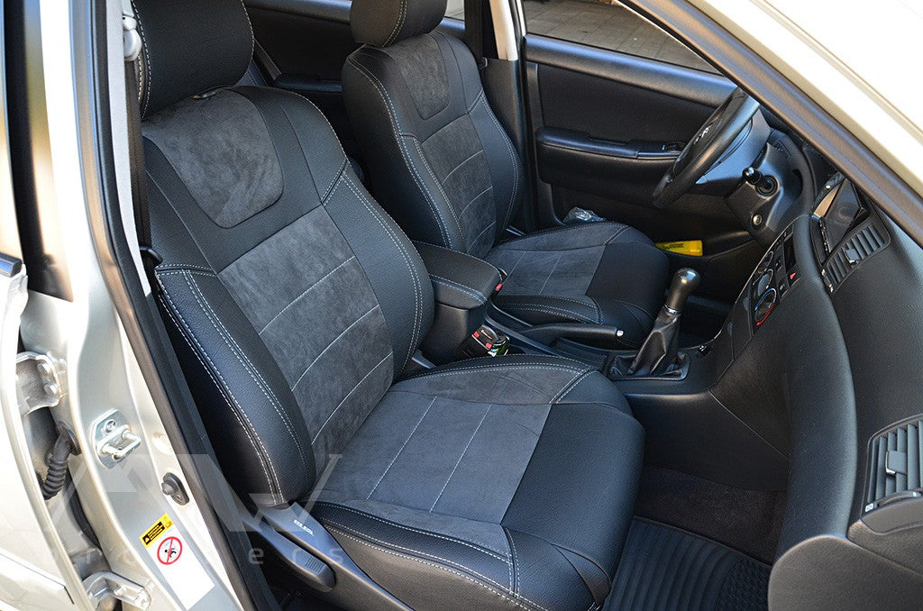 Set coprisedili su misura per Toyota Corolla 120 (2000-2006), Leather Style