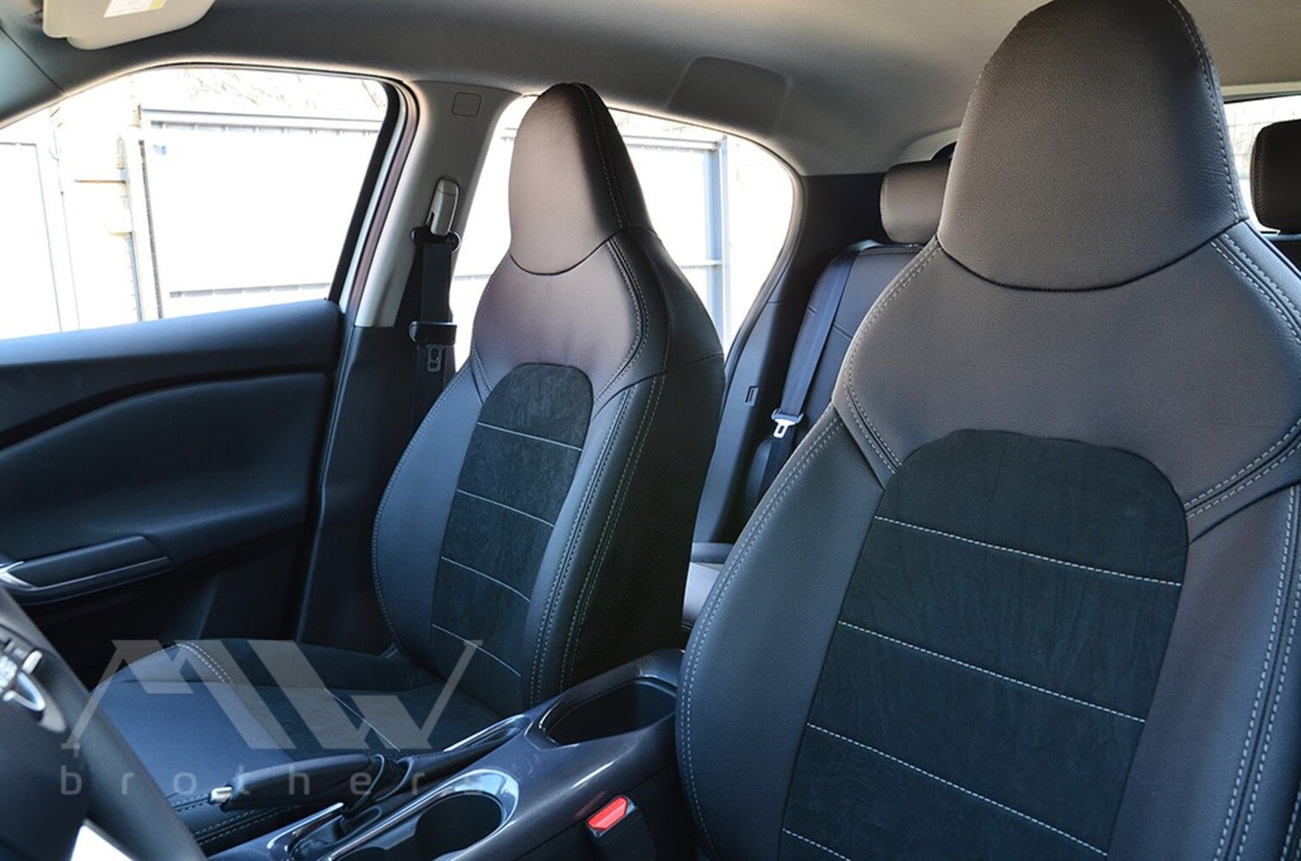 Set coprisedili su misura per Nissan Juke 2 (F16) (2019 in poi), Leather Style