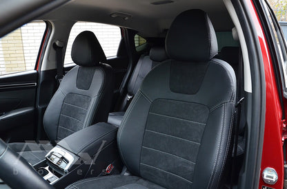 Set coprisedili su misura per Hyundai Tucson IV (NX4) Hybrid (2020–oggi), Leather Style