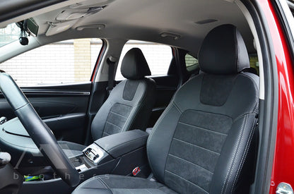 Set coprisedili su misura per Hyundai Tucson IV (NX4) Hybrid (2020–oggi), Leather Style
