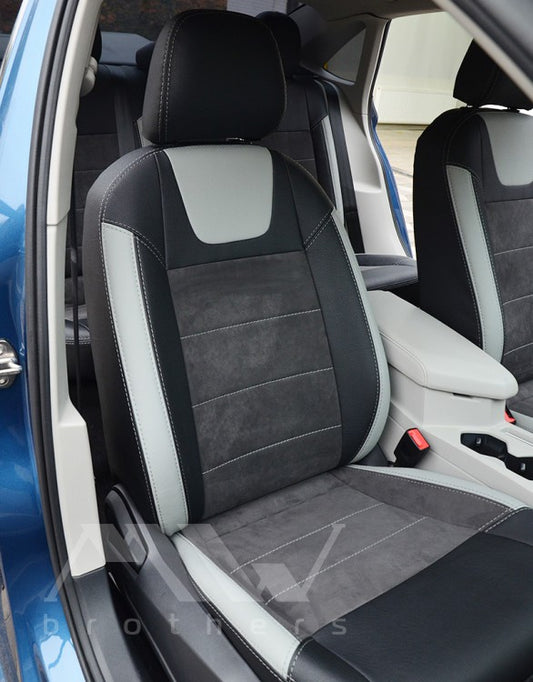 Set coprisedili su misura per Volkswagen Jetta 7 (2018–oggi), Leather Style