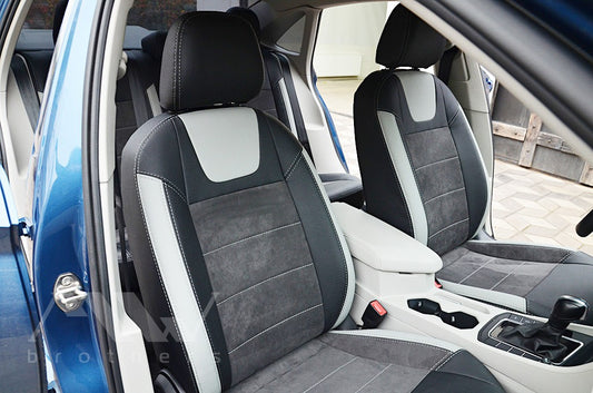 Set coprisedili su misura per Volkswagen Jetta 7 (2018–oggi), Leather Style