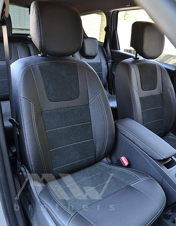 Set coprisedili su misura per Renault Scenic III (2009-2016), Leather Style