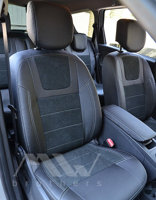 Set coprisedili su misura per Renault Scenic III (2009-2016), Leather Style