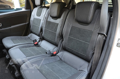 Set coprisedili su misura per Renault Scenic III (2009-2016), Leather Style
