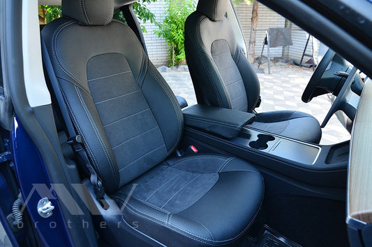 Set coprisedili su misura per Tesla Model Y (2020-oggi), Leather Style