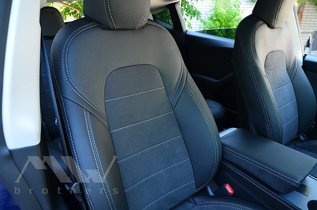 Set coprisedili su misura per Tesla Model Y (2020-oggi), Leather Style