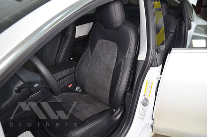Set coprisedili su misura per Tesla Model 3 (2017-oggi), Leather Style