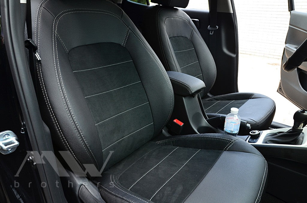 Set coprisedili su misura per Hyundai Venue (2019-oggi), Leather Style