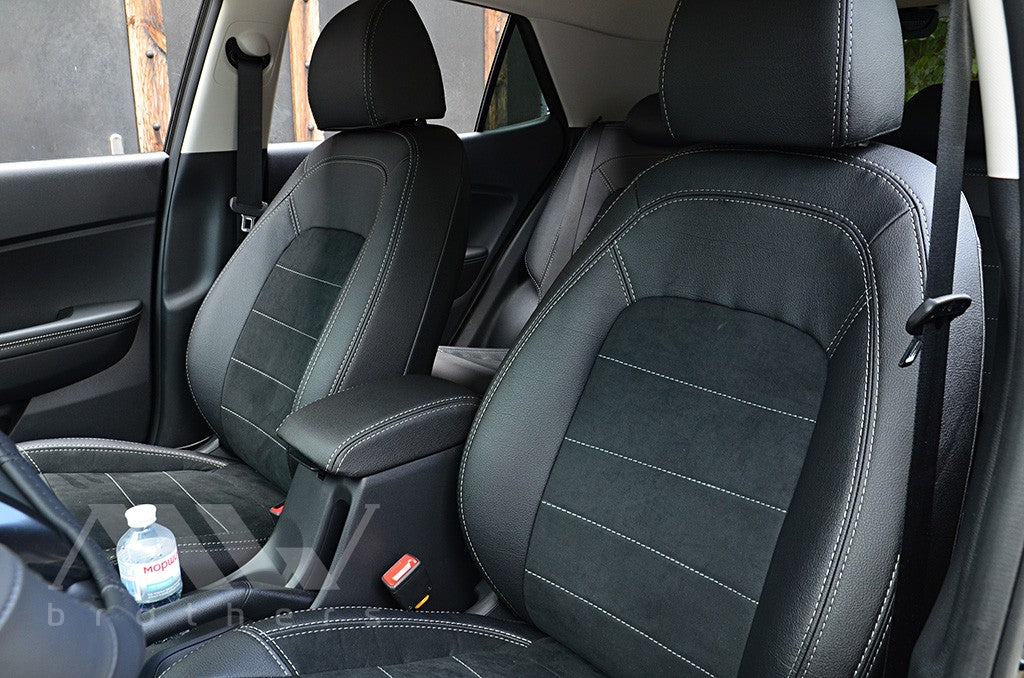 Set coprisedili su misura per Hyundai Venue (2019-oggi), Leather Style