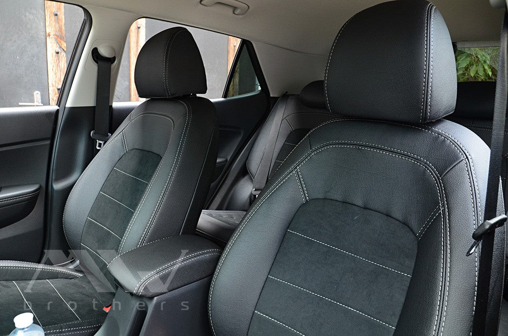 Set coprisedili su misura per Hyundai Venue (2019-oggi), Leather Style