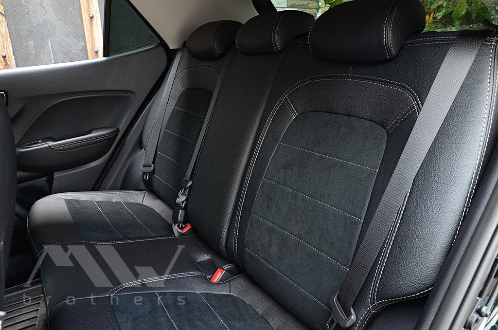 Set coprisedili su misura per Hyundai Venue (2019-oggi), Leather Style