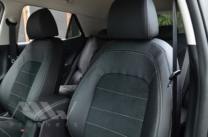 Set coprisedili su misura per Hyundai Venue (2019-oggi), Leather Style