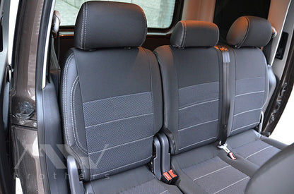 Set coprisedili su misura per Volkswagen Caddy 3 (2003–2015), Comfort Style