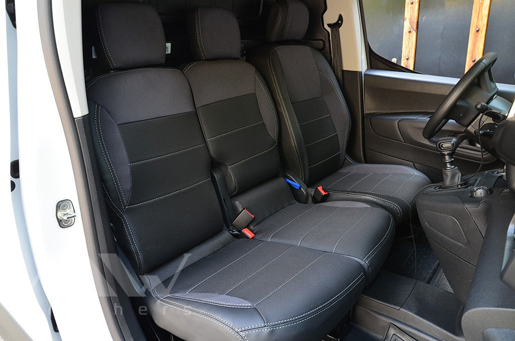 Set coprisedili su misura per Peugeot Partner III (2018-oggi), Comfort Style