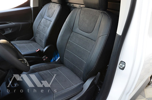 Set coprisedili su misura per Peugeot Partner III (2018-oggi), Leather Style