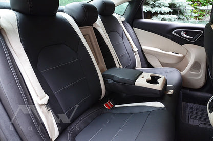 Set  coprisedili su misura per Chrysler 200 (2014-2016), Leather Style