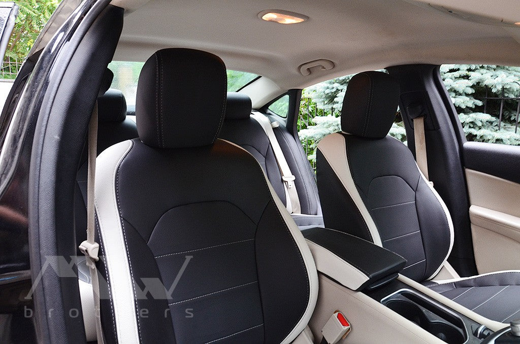 Set  coprisedili su misura per Chrysler 200 (2014-2016), Leather Style