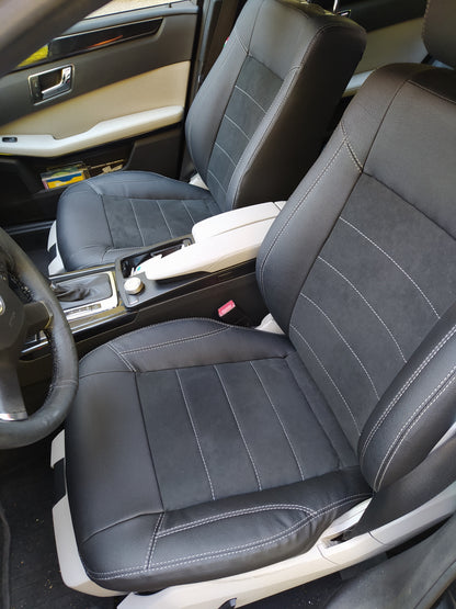 Set coprisedili su misura per Mercedes-Benz E-Class W212 (2009-2015), Leather Style