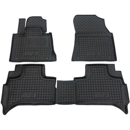 Set tappetini di gomma su misura per BMW X5 (E53) 2000-2007