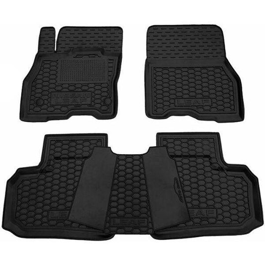Set tappetini di gomma su misura per Nissan Leaf 1 (ZE0) (2010-2017)