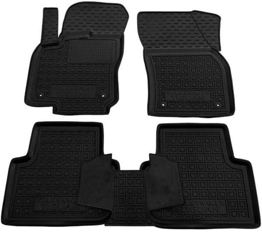 Set tappetini di gomma su misura per Volkswagen Tiguan 2 (2016-2024)