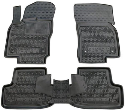 Set tappetini di gomma su misura per Volkswagen T-Roc (2017 in poi)