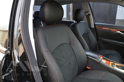 Set coprisedili su misura per Mercedes-Benz E-Class W211 (2002-2009), Leather Style