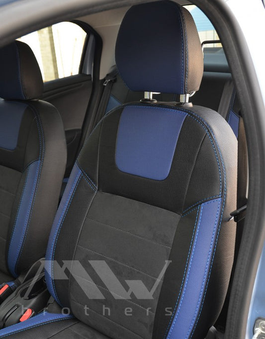 Set coprisedili su misura per Citroën C-Elysée (2012–oggi), Leather Style