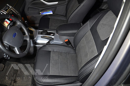 Set coprisedili su misura per Ford Kuga 1 (2008-2012), Leather Style