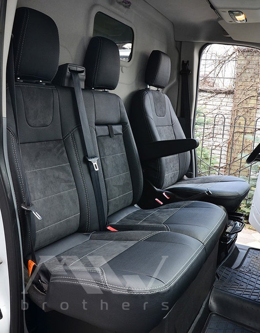 Set coprisedili su misura per Ford Transit 7 (V363) (2014-oggi), Leather Style