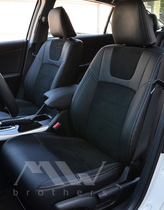Set coprisedili su misura per Honda Accord 9 (2012-2017), Leather Style