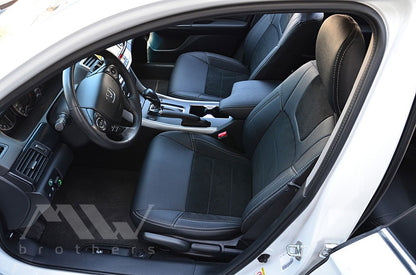 Set coprisedili su misura per Honda Accord 9 (2012-2017), Leather Style