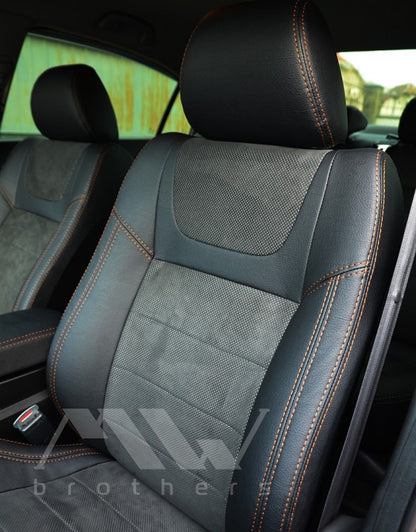 Set coprisedili su misura per Honda Civic 8 4D (2005-2012), Leather Style