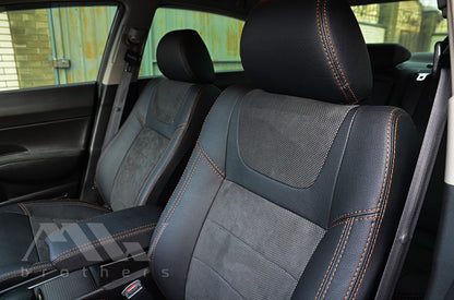 Set coprisedili su misura per Honda Civic 8 4D (2005-2012), Leather Style