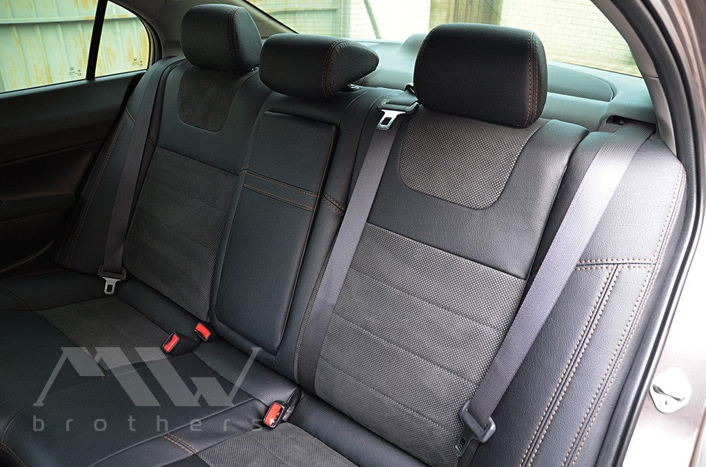 Set coprisedili su misura per Honda Civic 8 4D (2005-2012), Leather Style